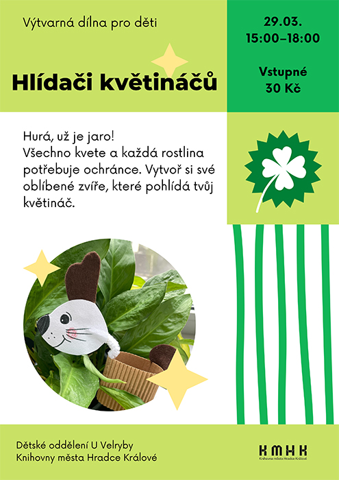 Výtvarná dílna – Hlídači květináčů