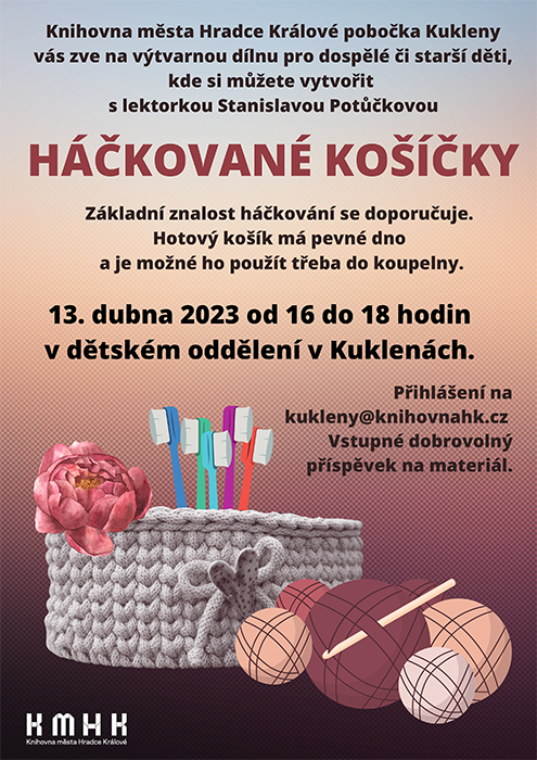Výtvarná dílna – Háčkované košíčky