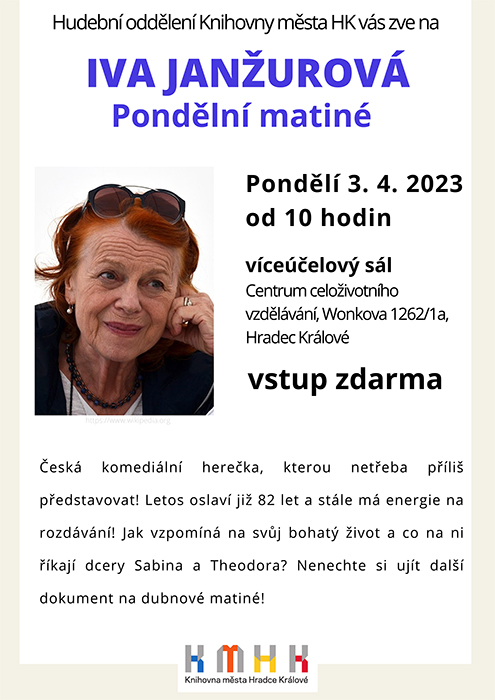 Pondělní matiné – Iva Janžurová