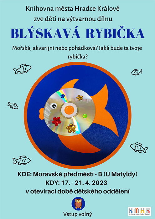 Výtvarná dílna – Blýskavá rybička