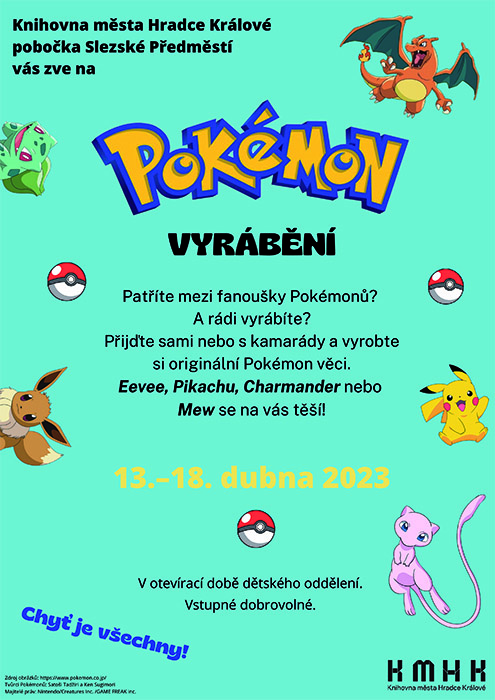 Pokémon vyrábění