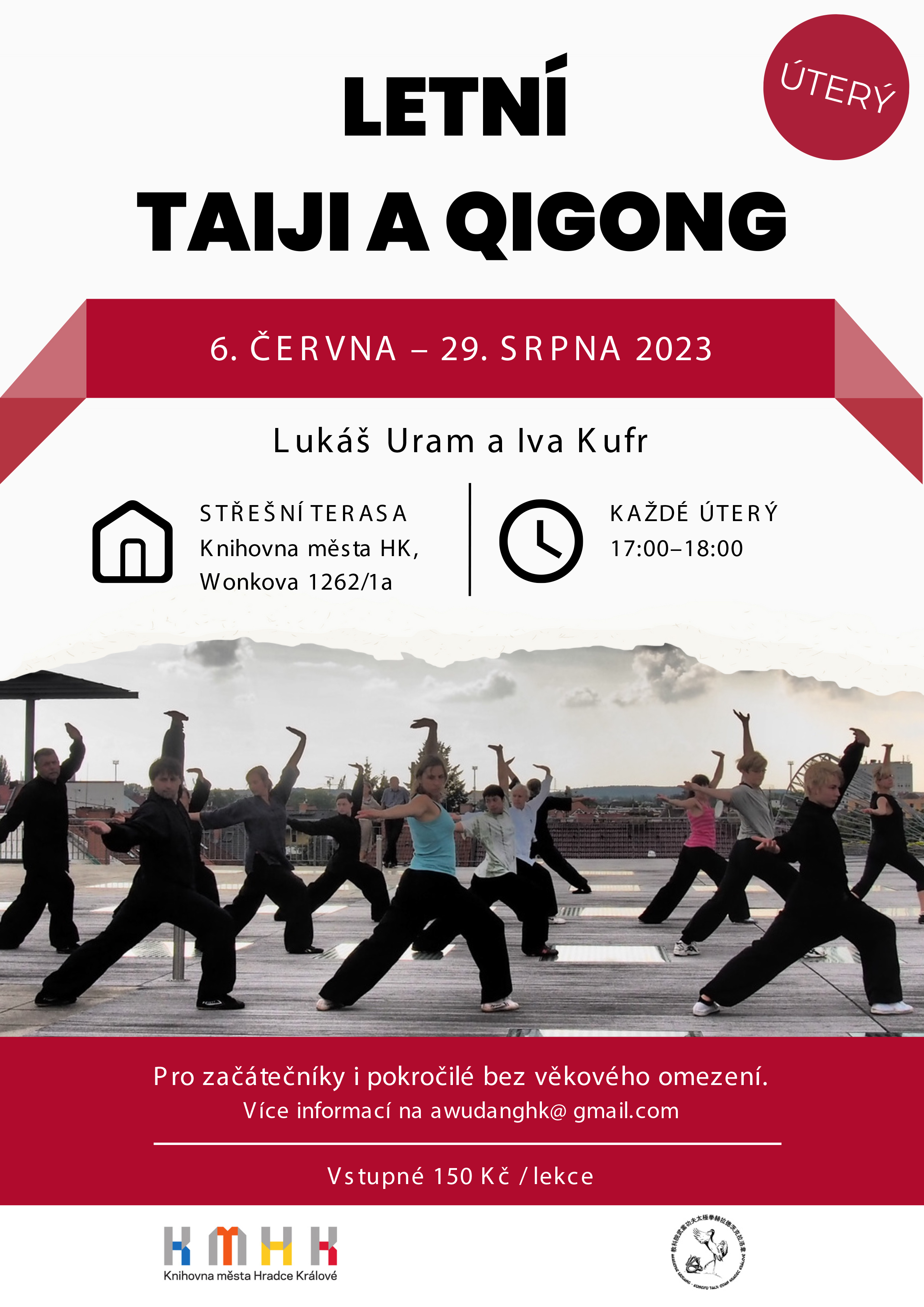 Letní cvičení taiji a qigong