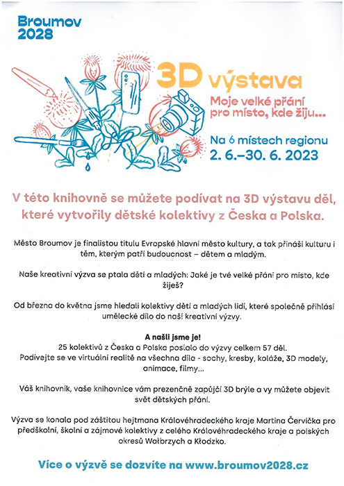 Výstava ve virtuální realitě – Místo, kde žiju...