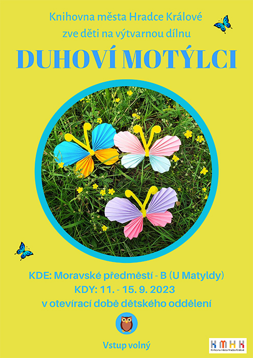 Výtvarná dílna – Duhoví motýlci