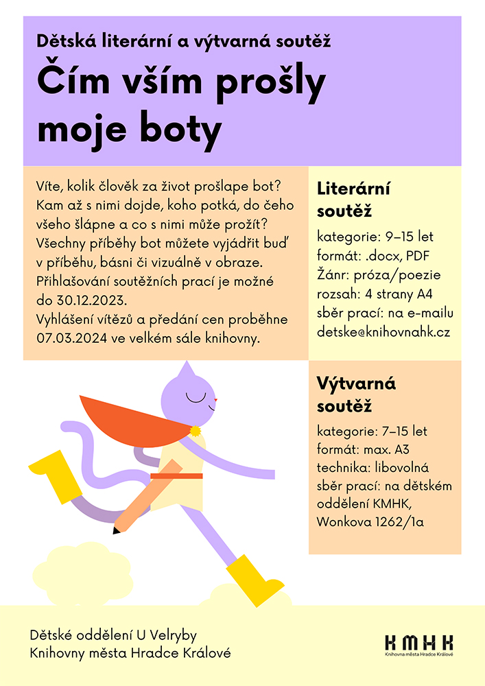 Literární a výtvarná soutěž – Čím vším prošly moje boty
