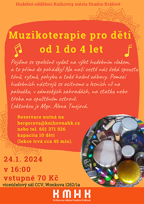 Muzikoterapie pro děti od 1 do 4 let