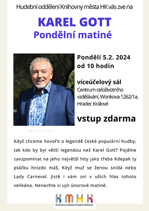 Pondělní matiné – Karel Gott