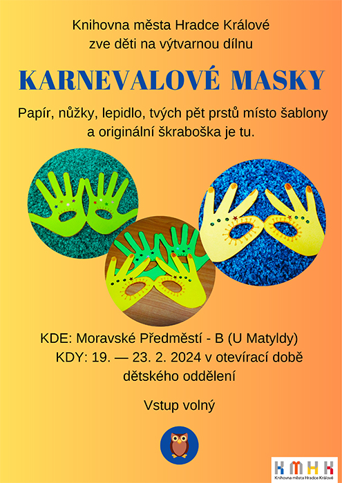 Výtvarná dílna – Karnevalové masky