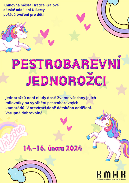 Výtvarná dílna – Pestrobarevní jednorožci