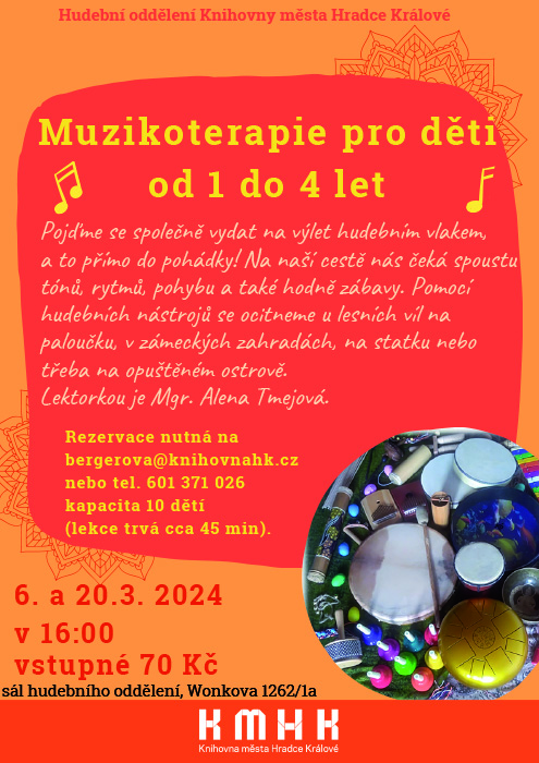 Muzikoterapie pro děti od 1 do 4 let