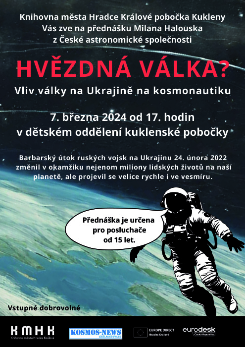 Hvězdná válka? – Vliv války na Ukrajině na kosmonautiku