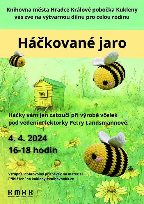 Výtvarná dílna – Háčkované jaro