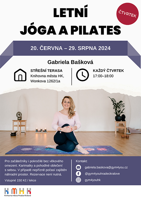 Letní jóga a pilates 