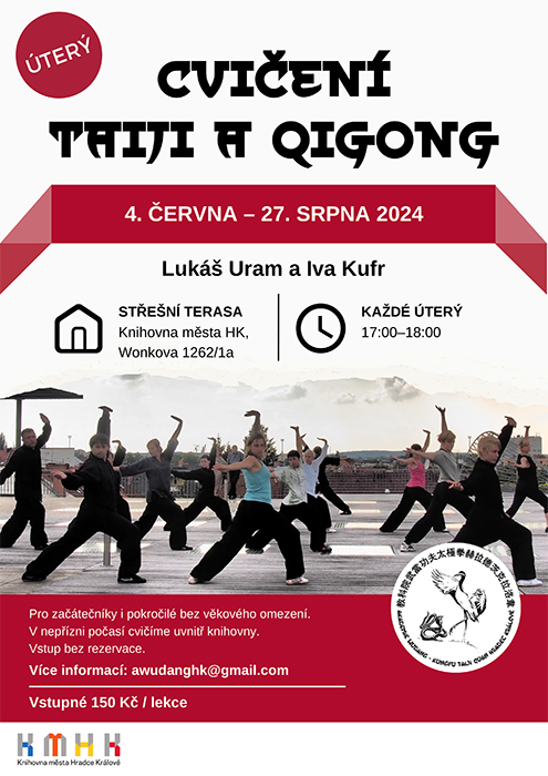 Letní cvičení Taiji a Qigong