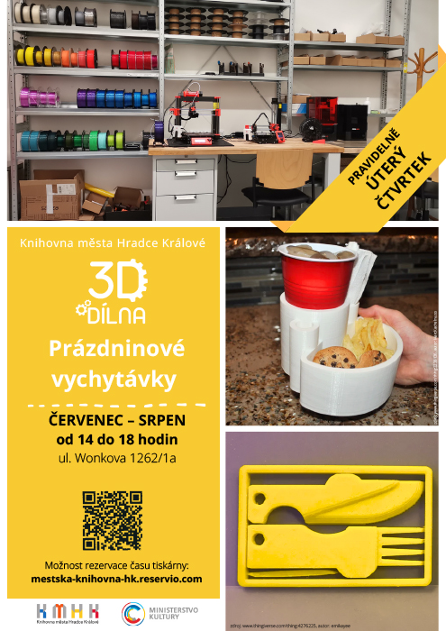Prázdninové vychytávky v 3D dílně