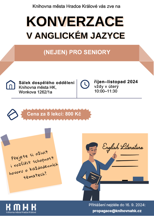 Konverzace v anglickém jazyce (nejen) pro seniory