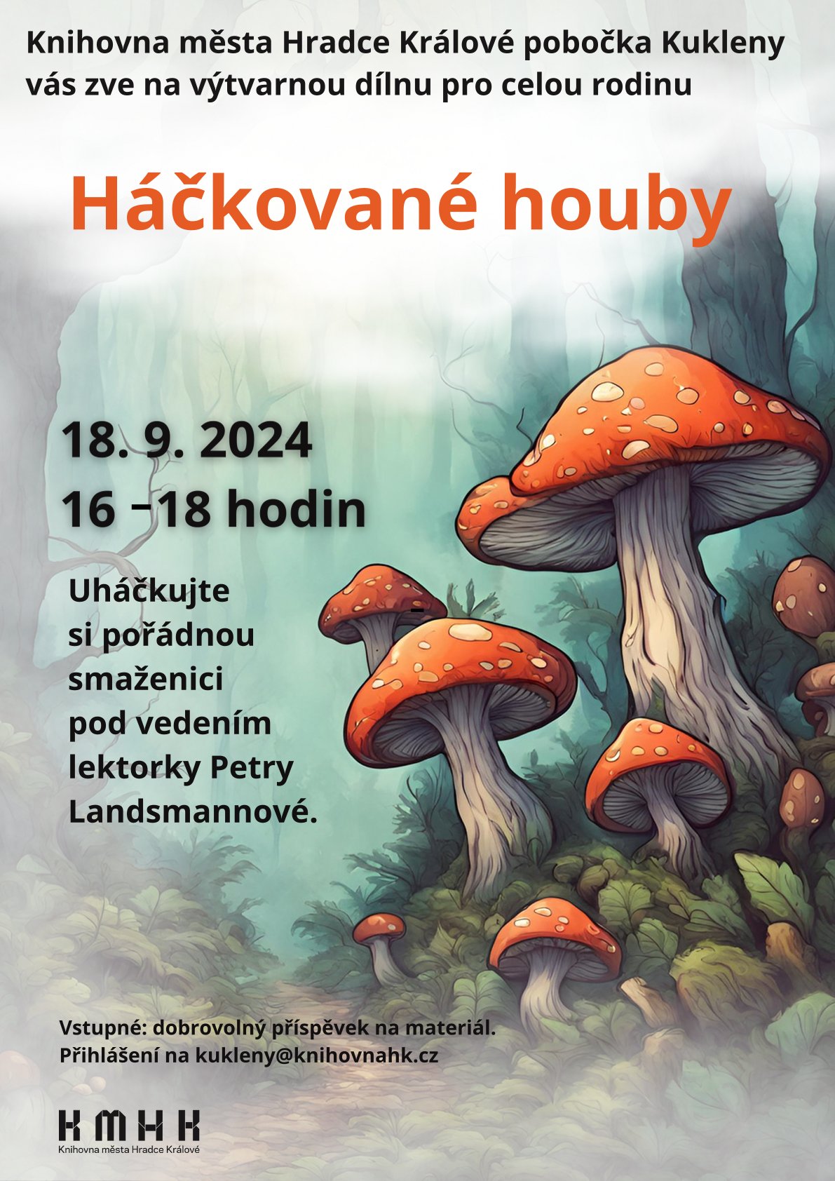 Výtvarná dílna – Háčkované houby