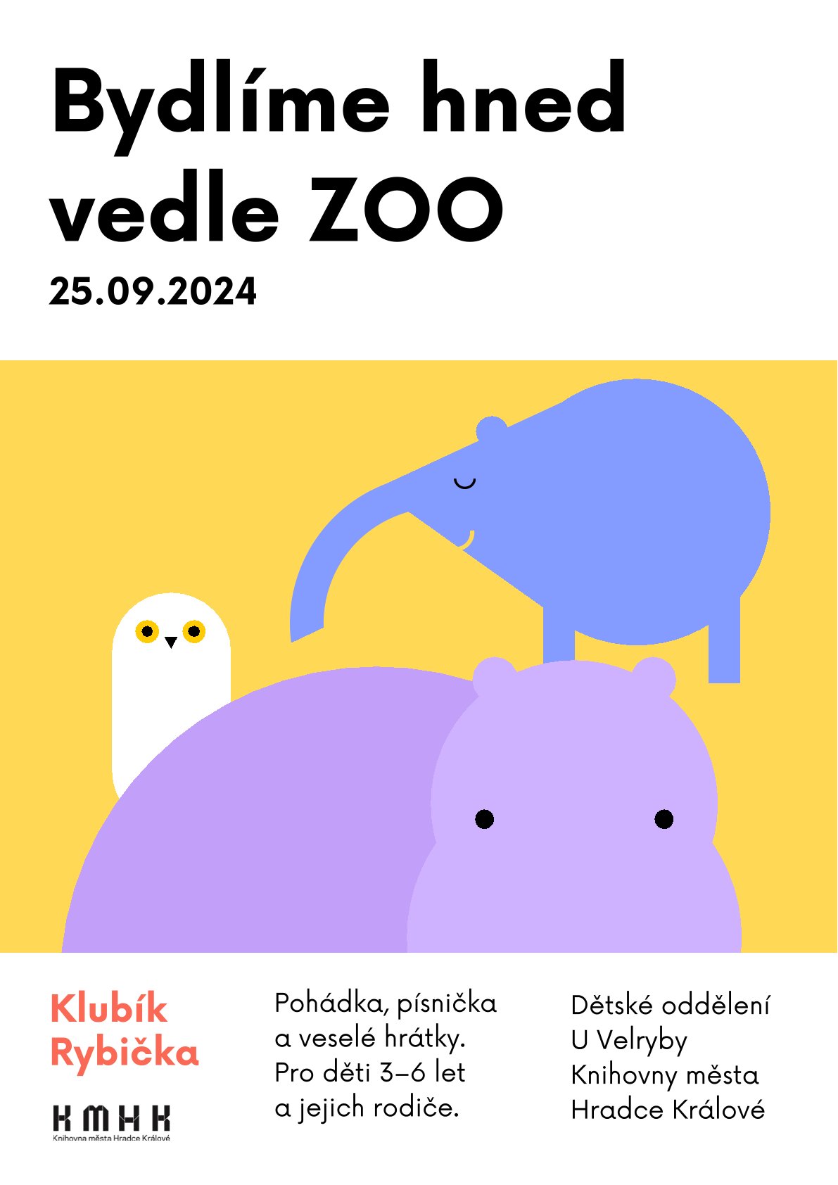 Klubík Rybička – Bydlíme hned vedle zoo