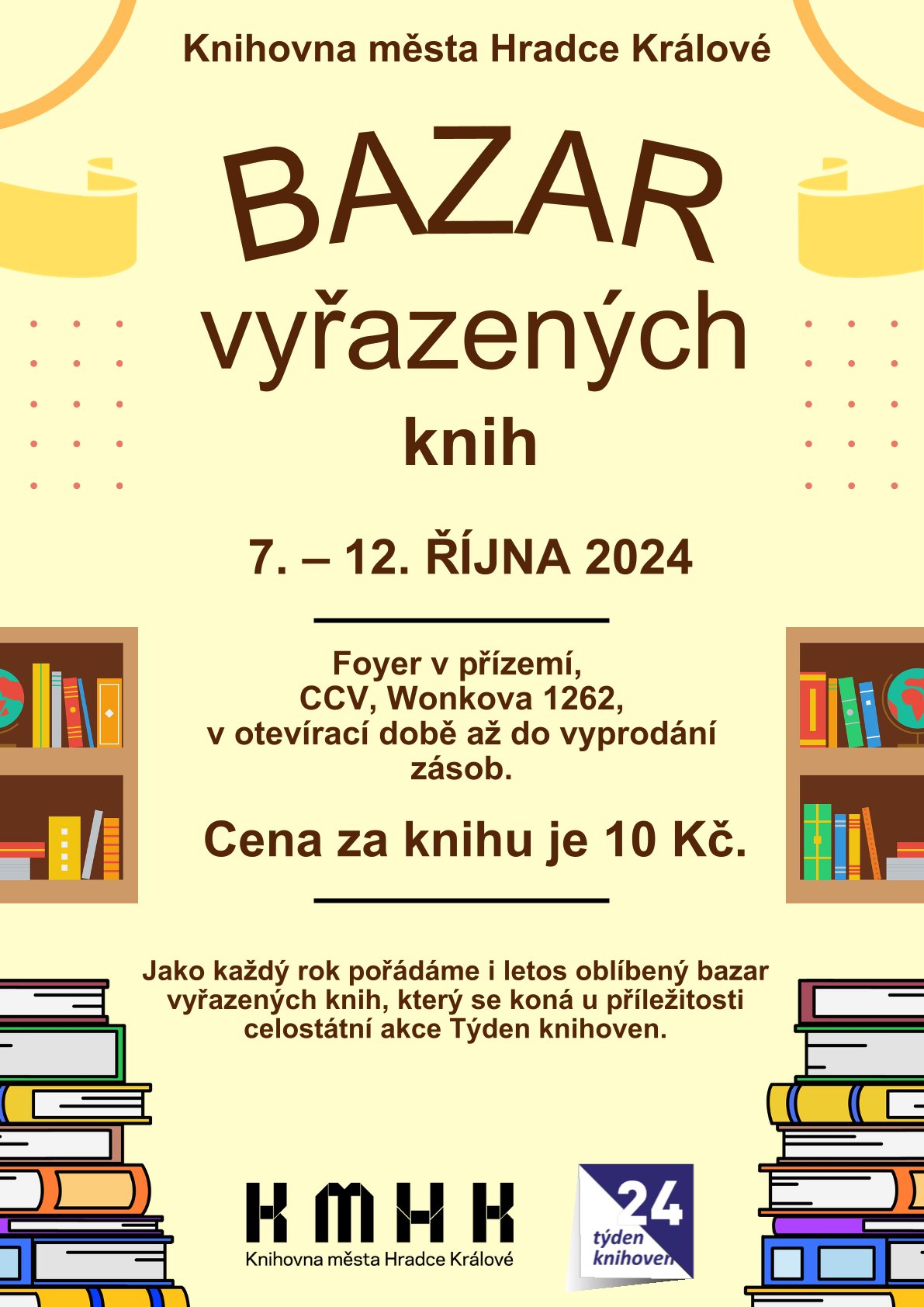 Bazar knih a hudební bazar 