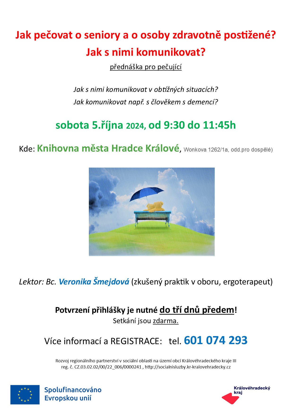 Jak pečovat o seniory a nemocné? Jak s nimi mluvit?