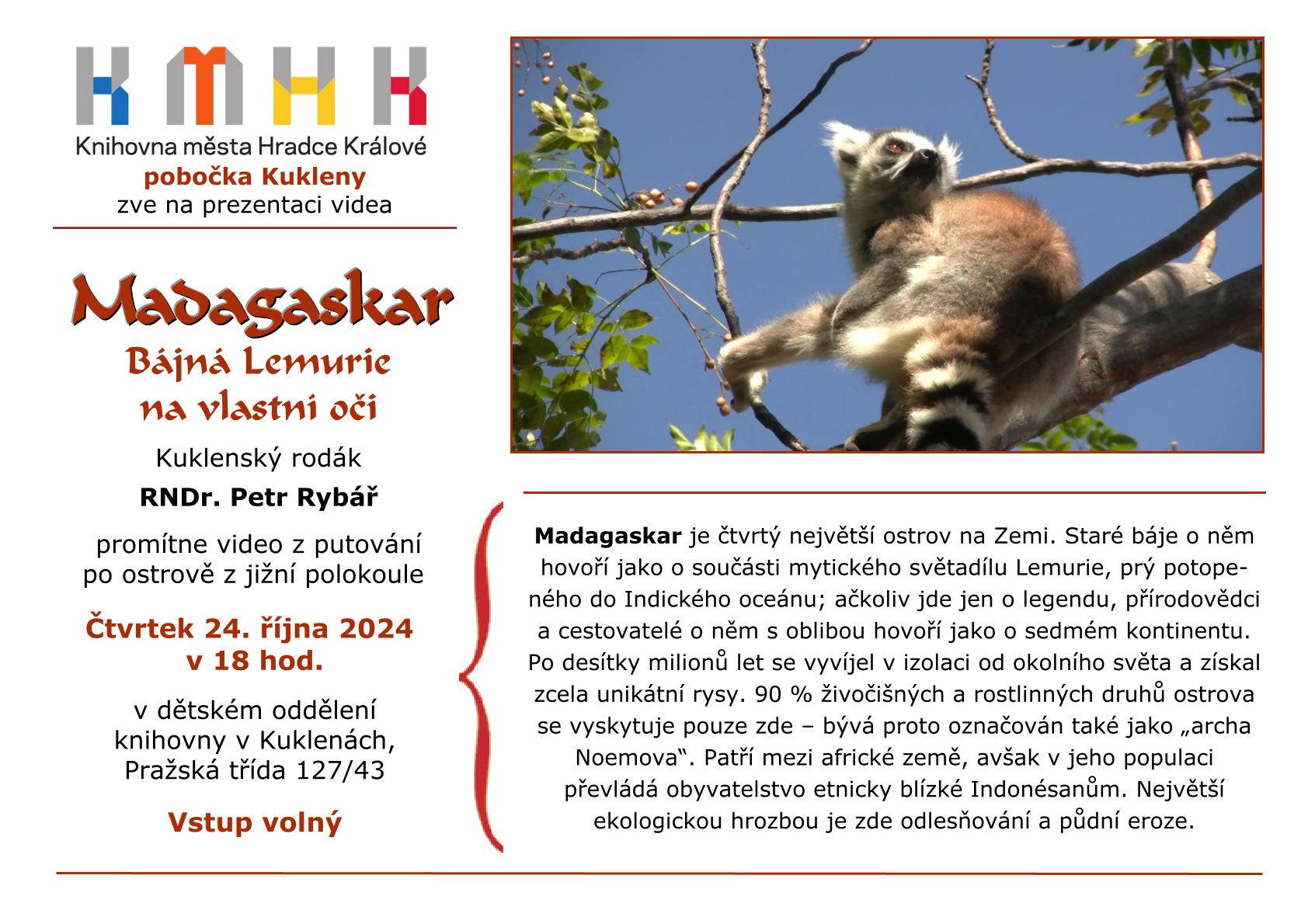 Madagaskar – Bájná Lemurie na vlastní oči