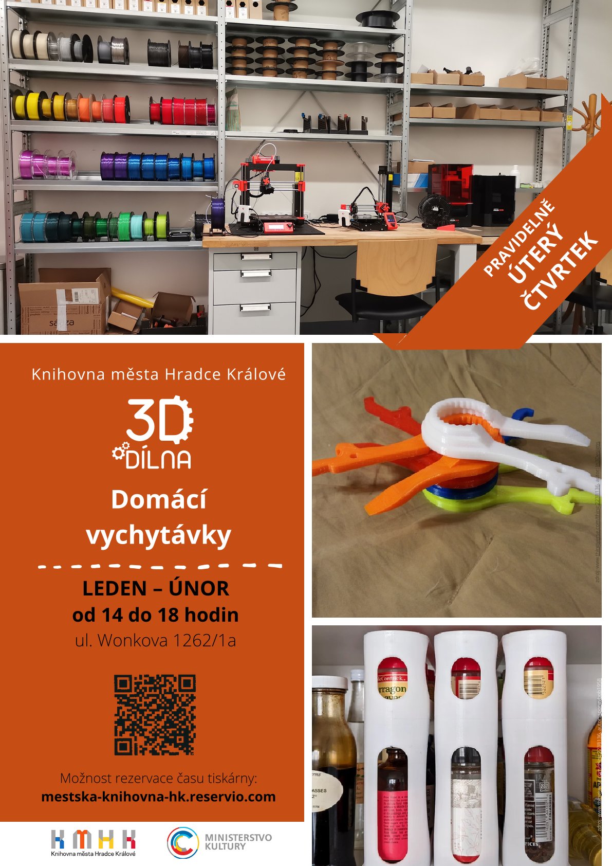 Domácí vychytávky z 3D dílny