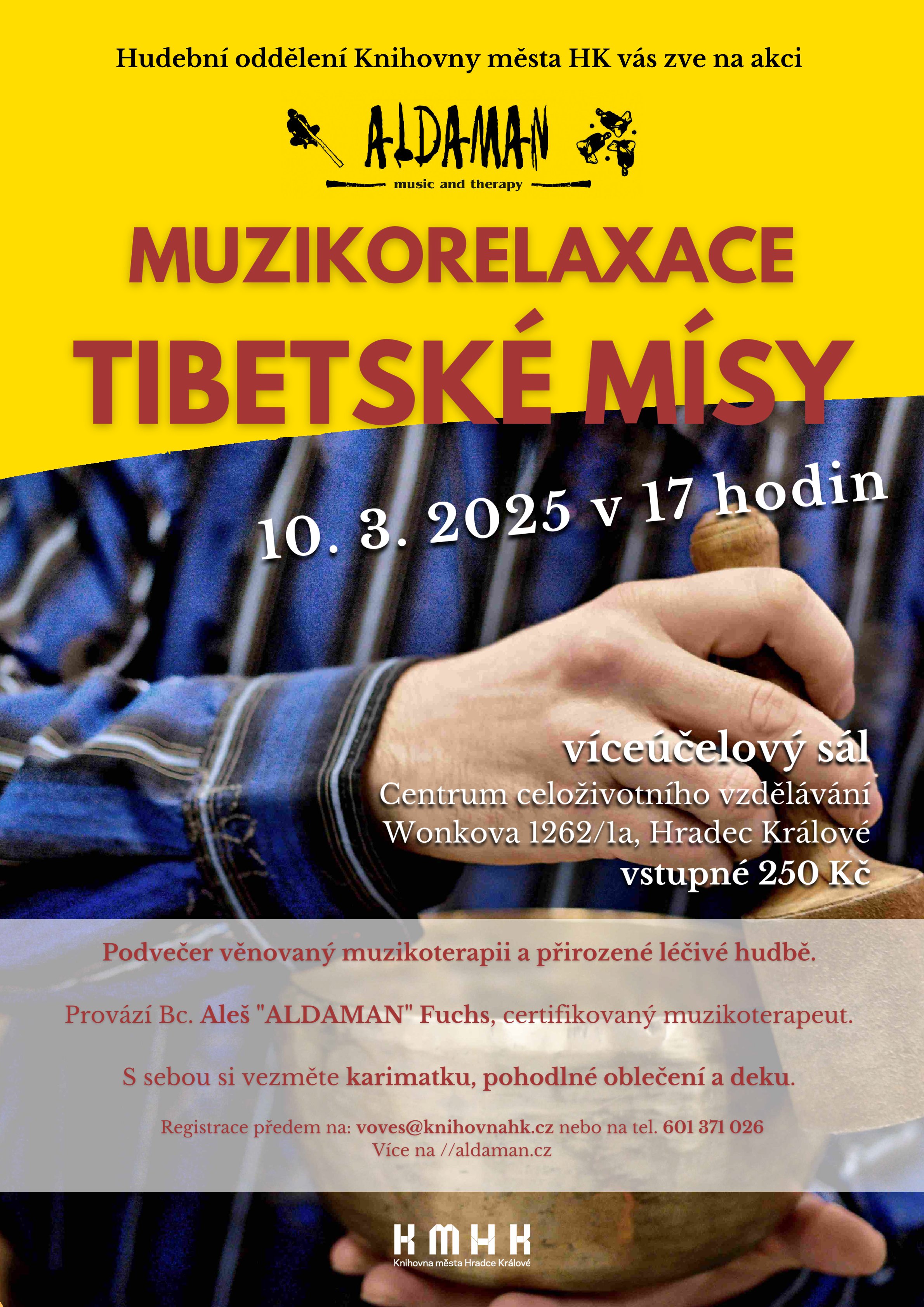 Muzikorelaxace – Tibetské mísy