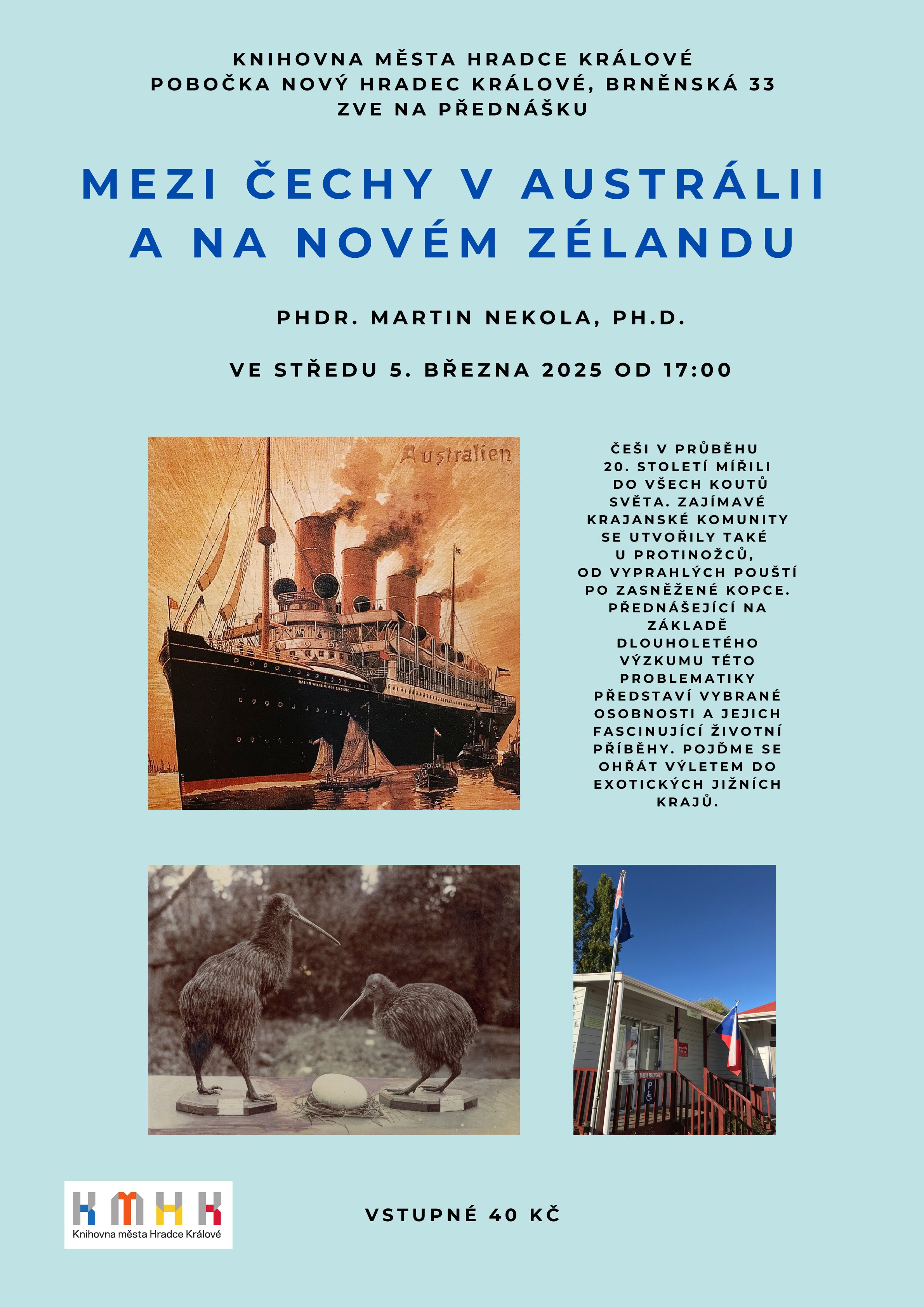 Mezi Čechy v Austrálii a na Novém Zelándu