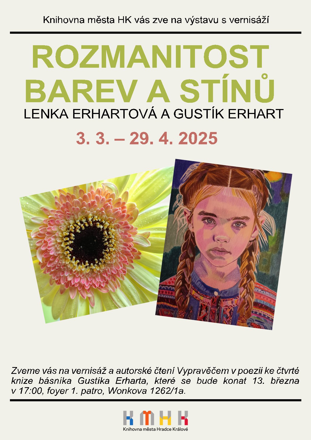 Rozmanitost barev a stínů