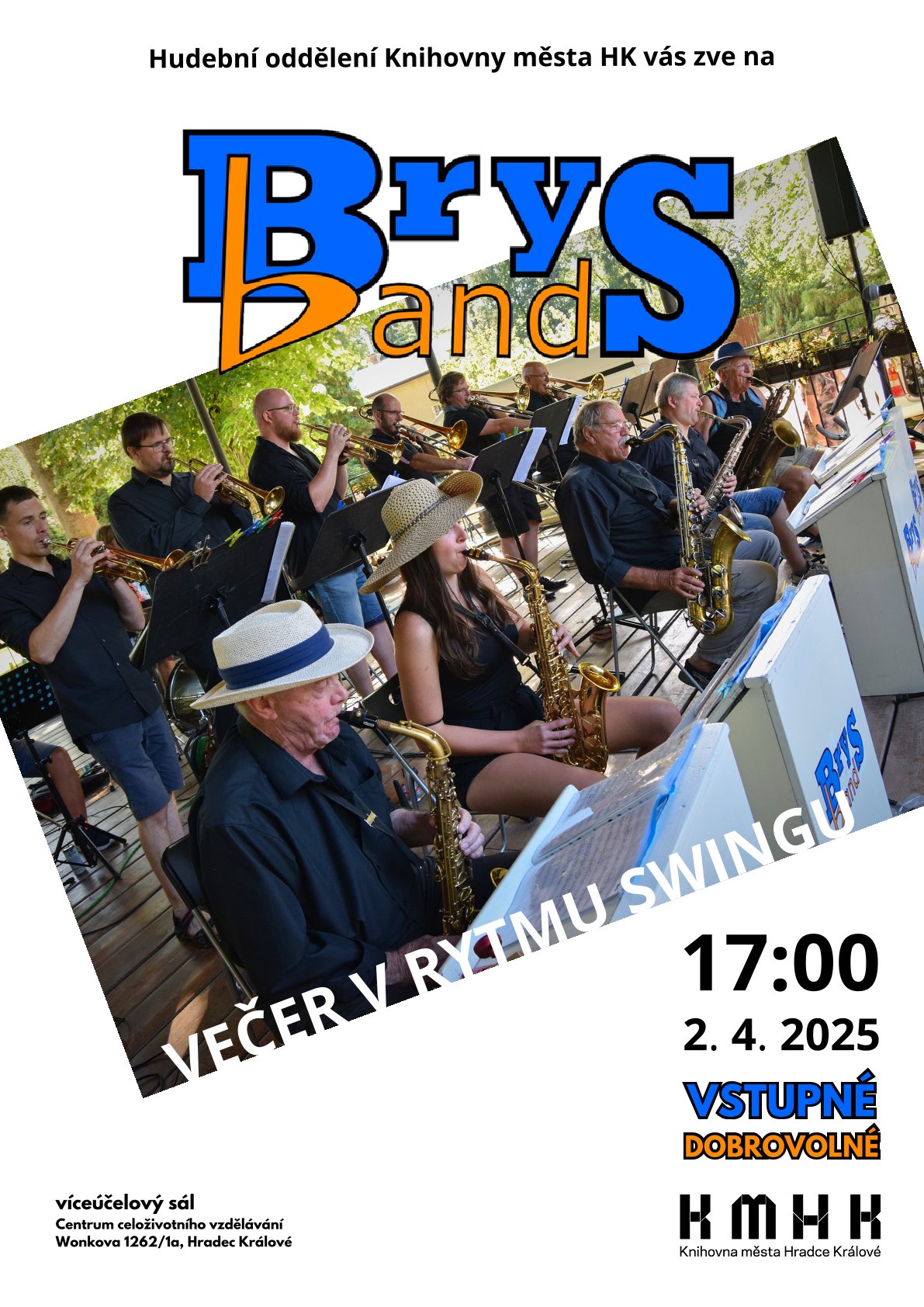 Večer s kapelou BrysBand