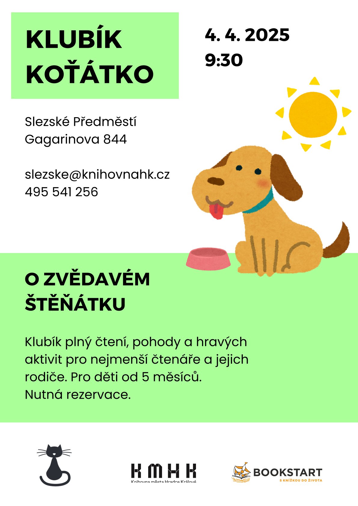 Klubík Koťátko – O zvědavém štěňátku 