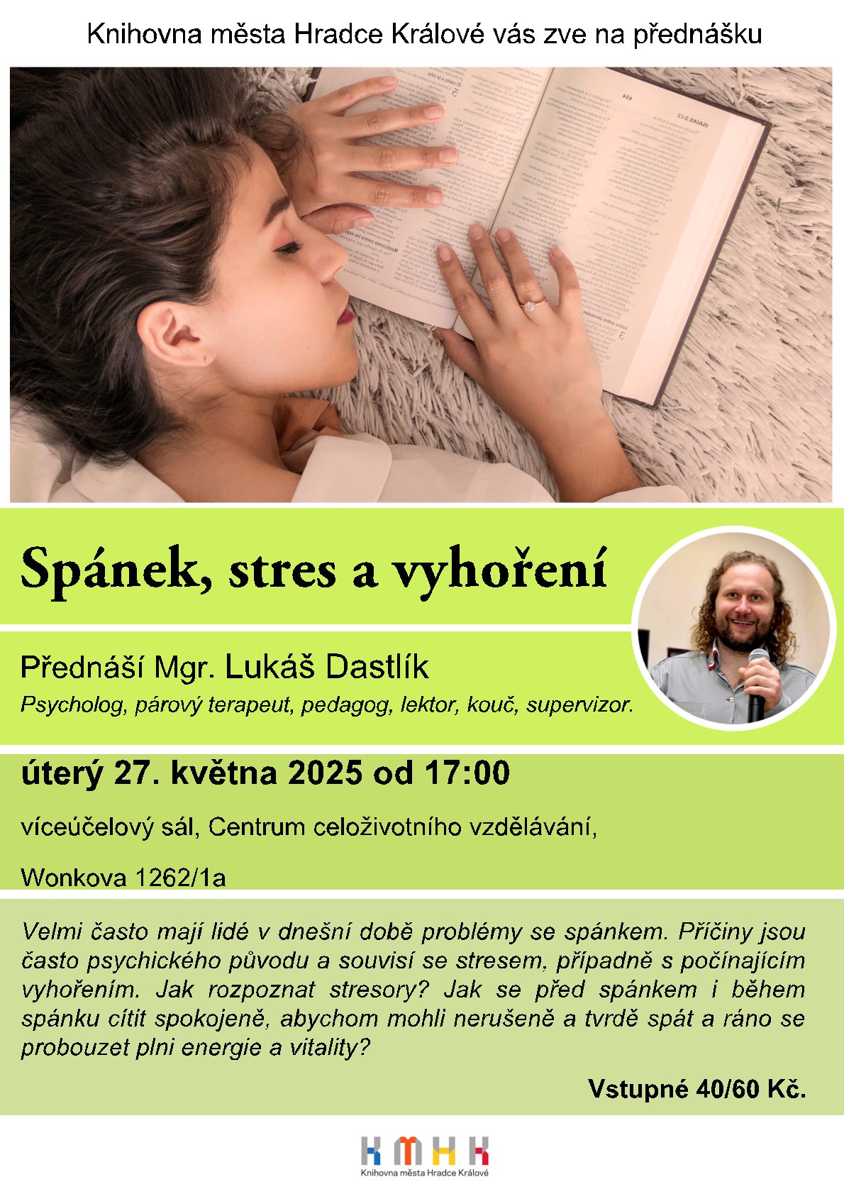 Spánek, stres a vyhoření 