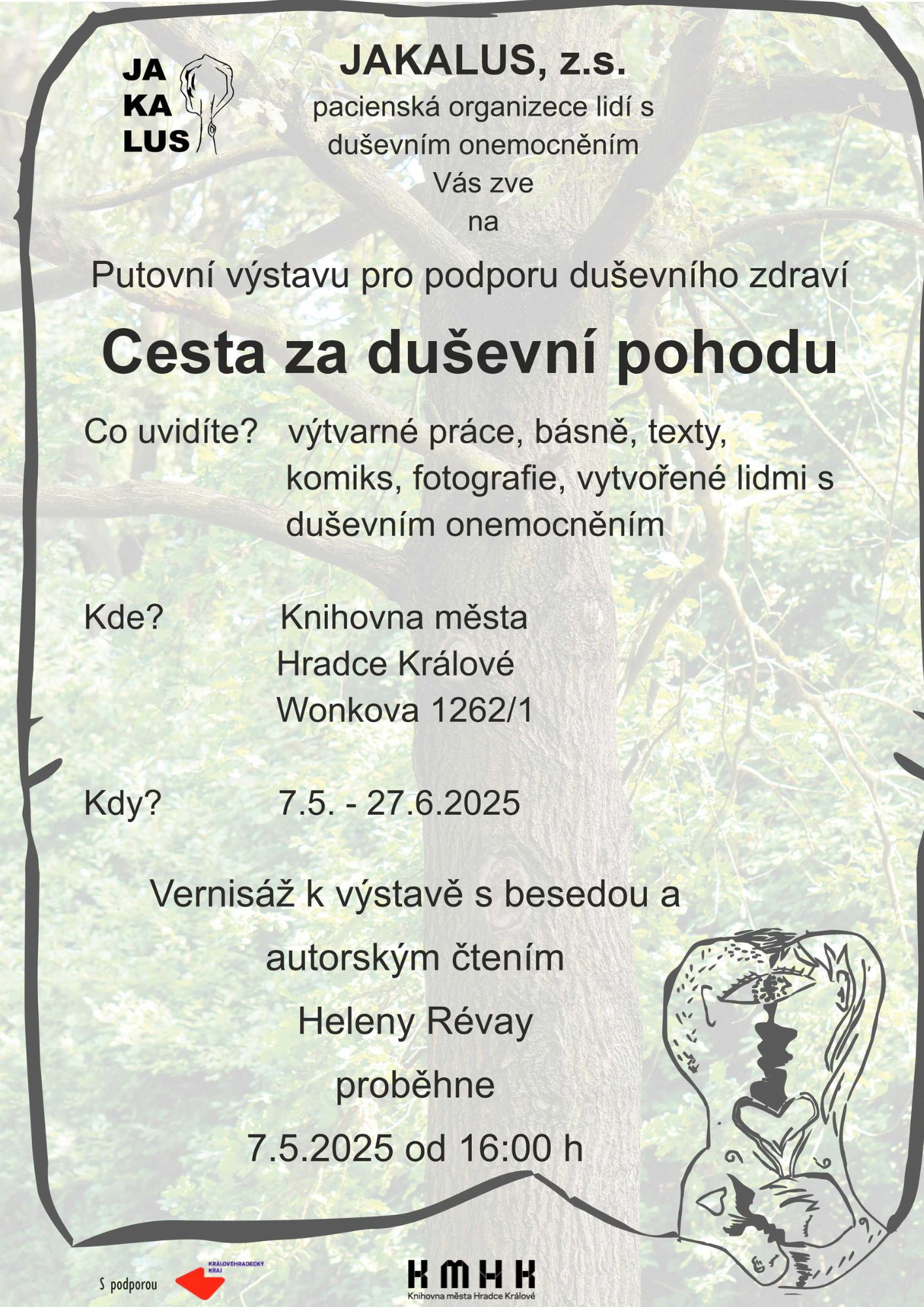 Vernisáž Cesta za duševní pohodu