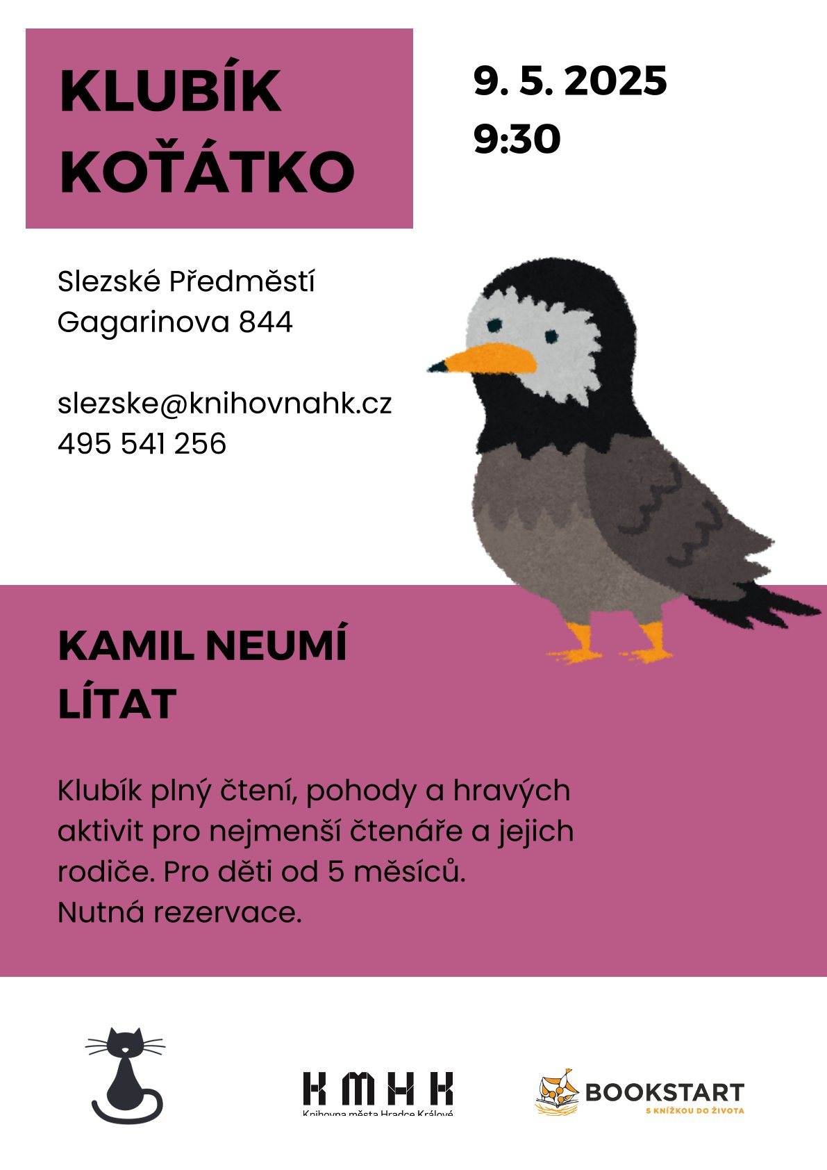 Klubík Koťátko – Kamil neumí lítat