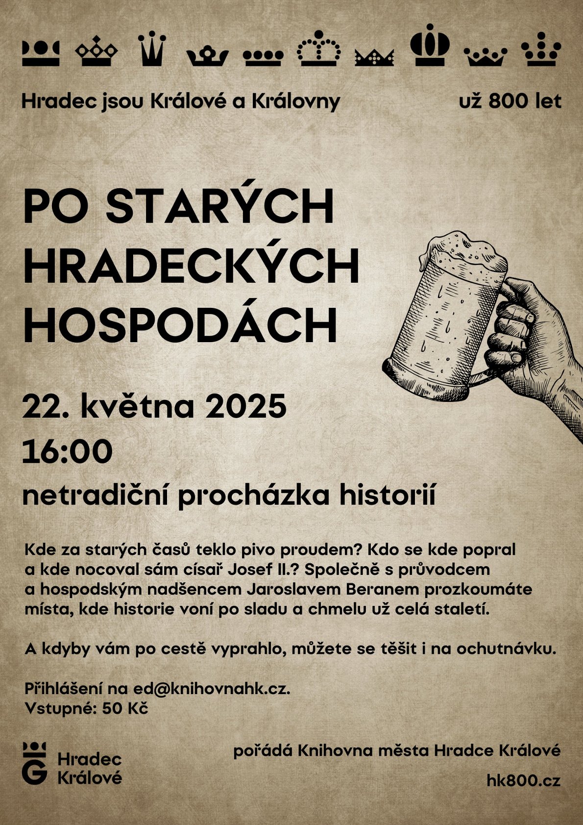 Po starých hradeckých hospodách – KAPACITA NAPLNĚNA