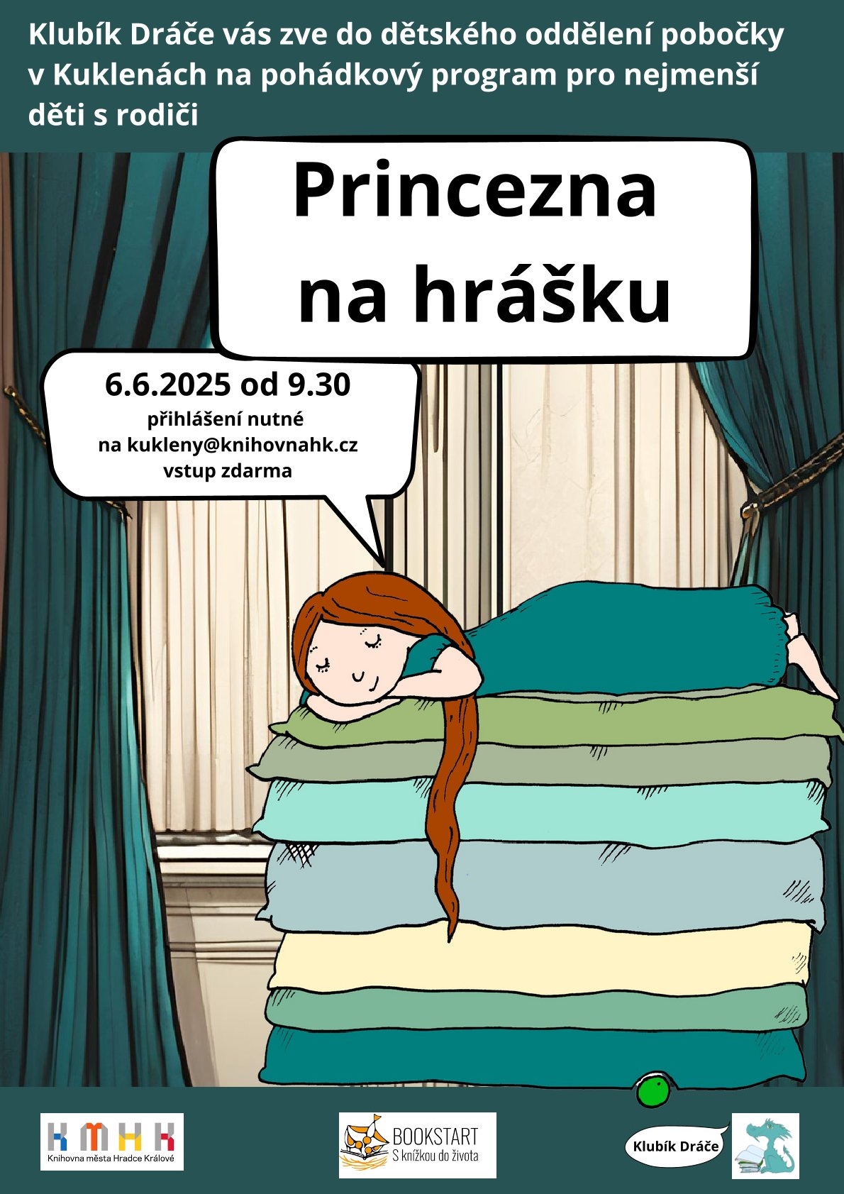 Klubík Dráče – Princezna na hrášku