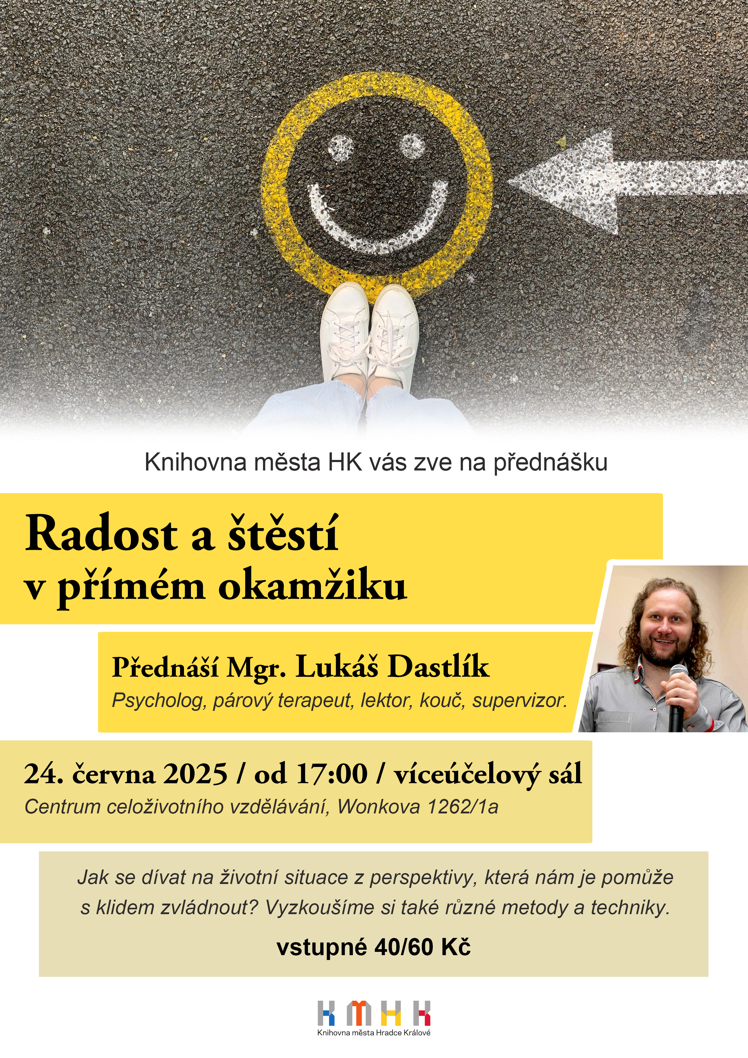 Radost a štěstí v přímém okamžiku 
