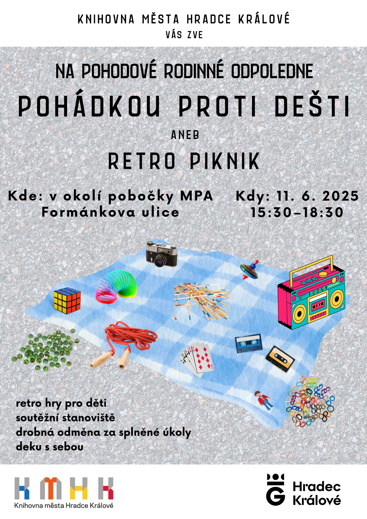 Pohádka proti dešti aneb retro piknik