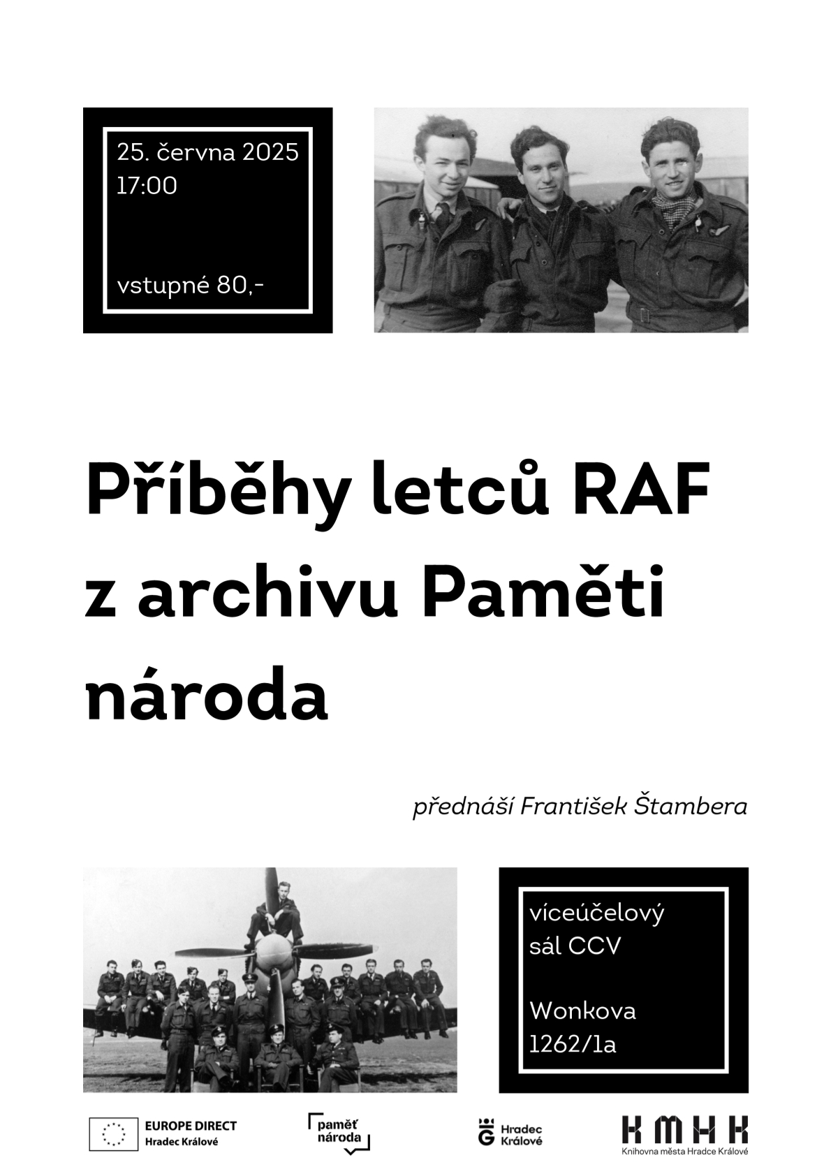  Příběhy letců RAF z archivu Paměti národa