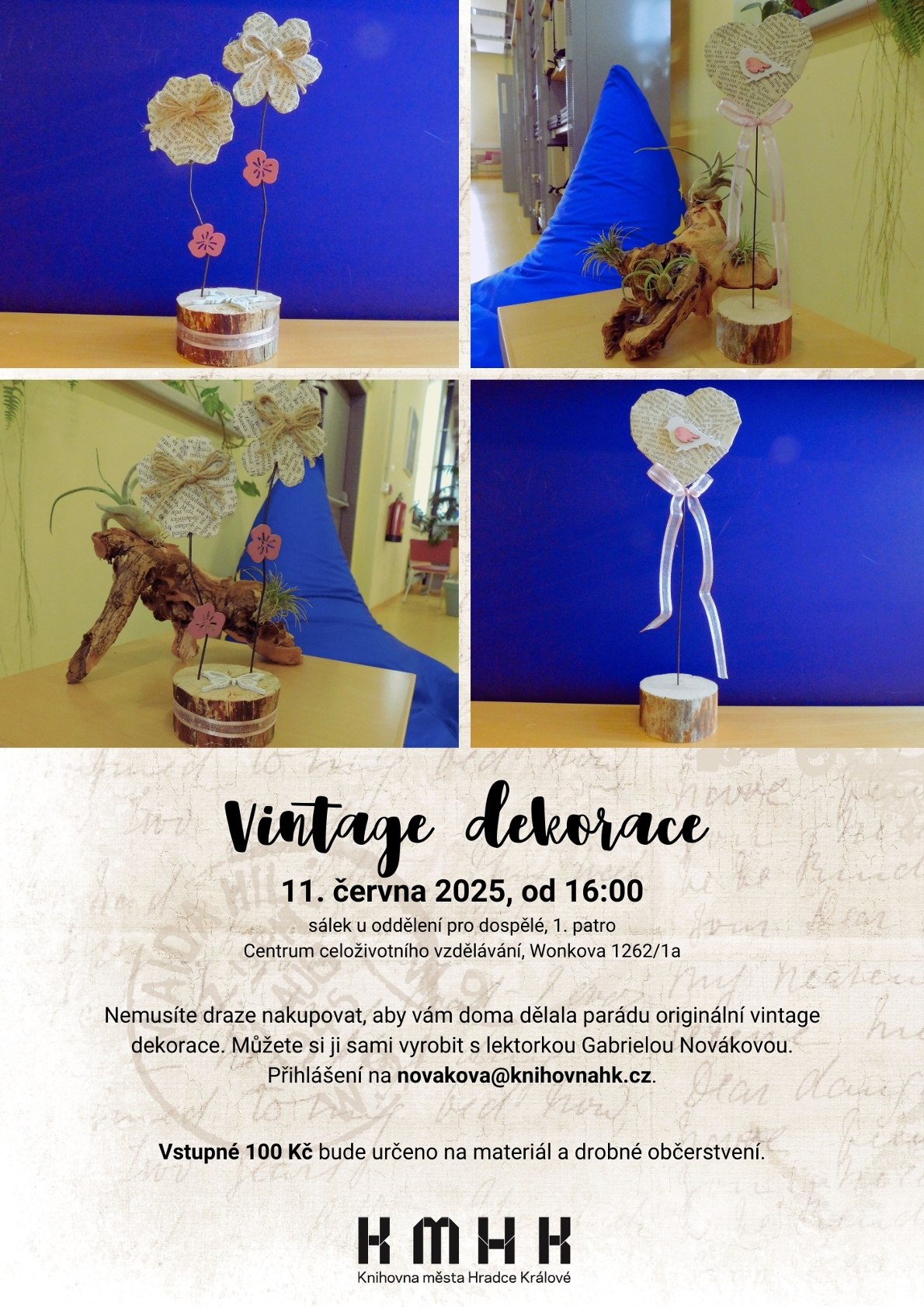Vintage dekorace