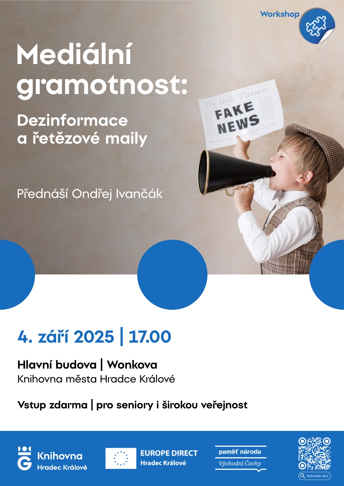 Mediální gramotnost pro seniory – Dezinformace a řetězové maily