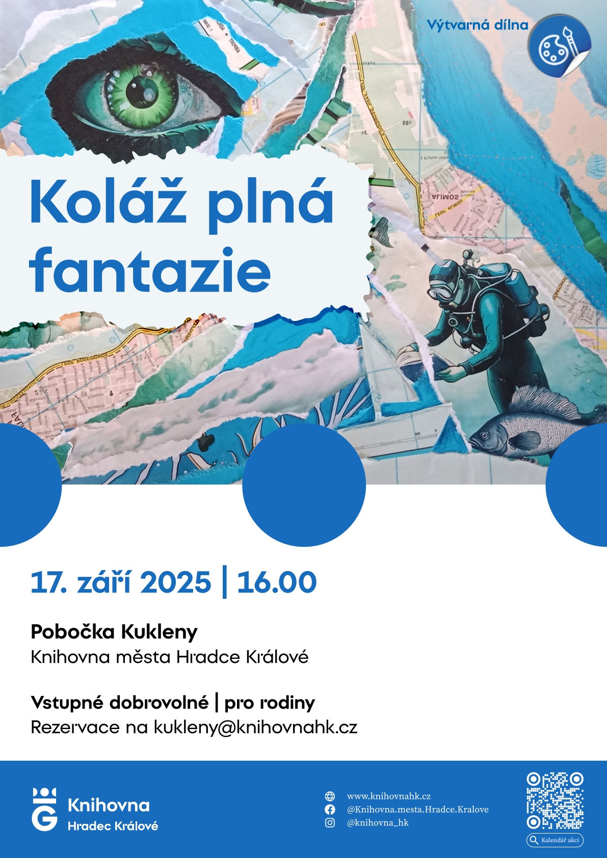 Koláž plná fantazie