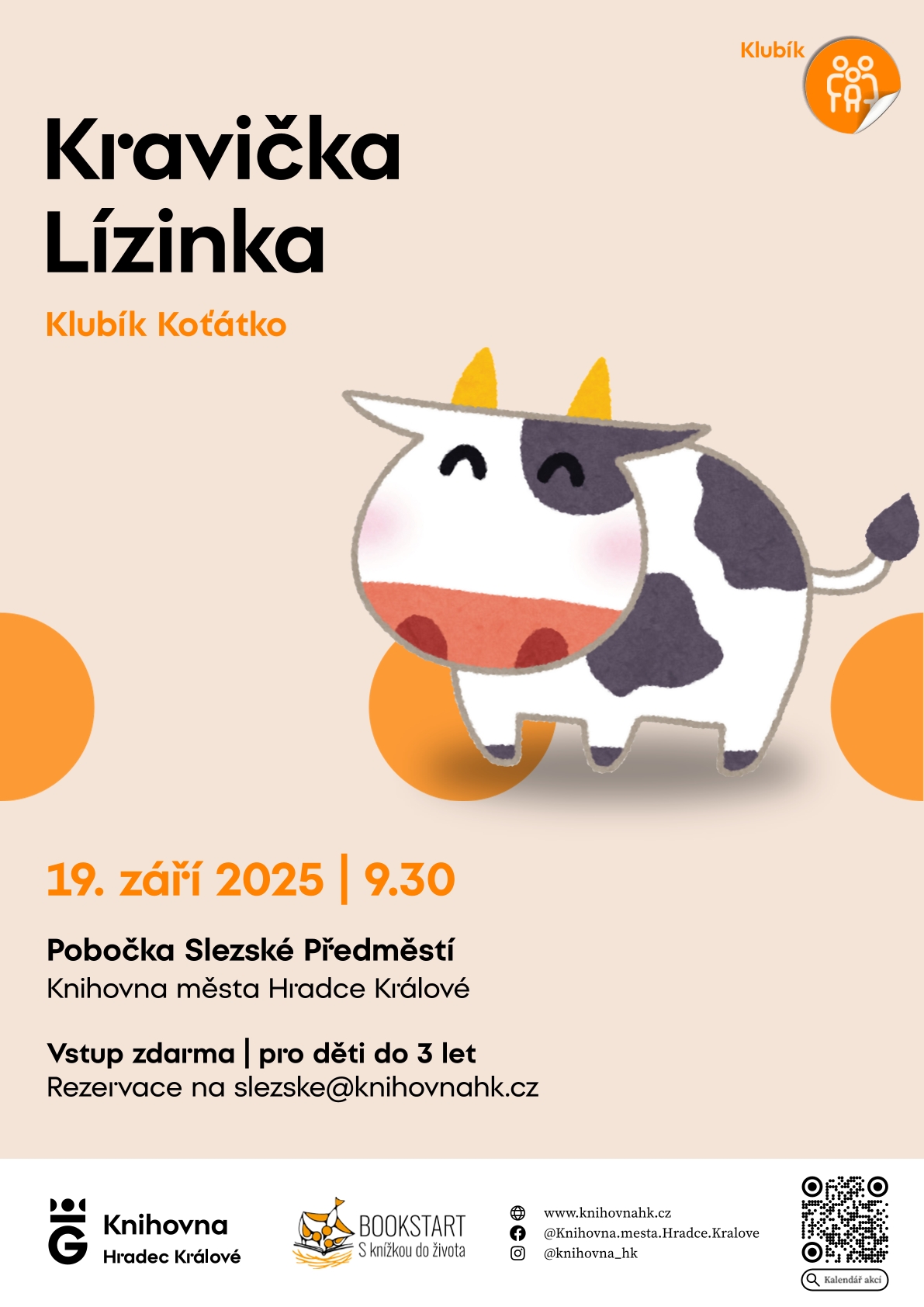Klubík Koťátko – Kravička Lízinka