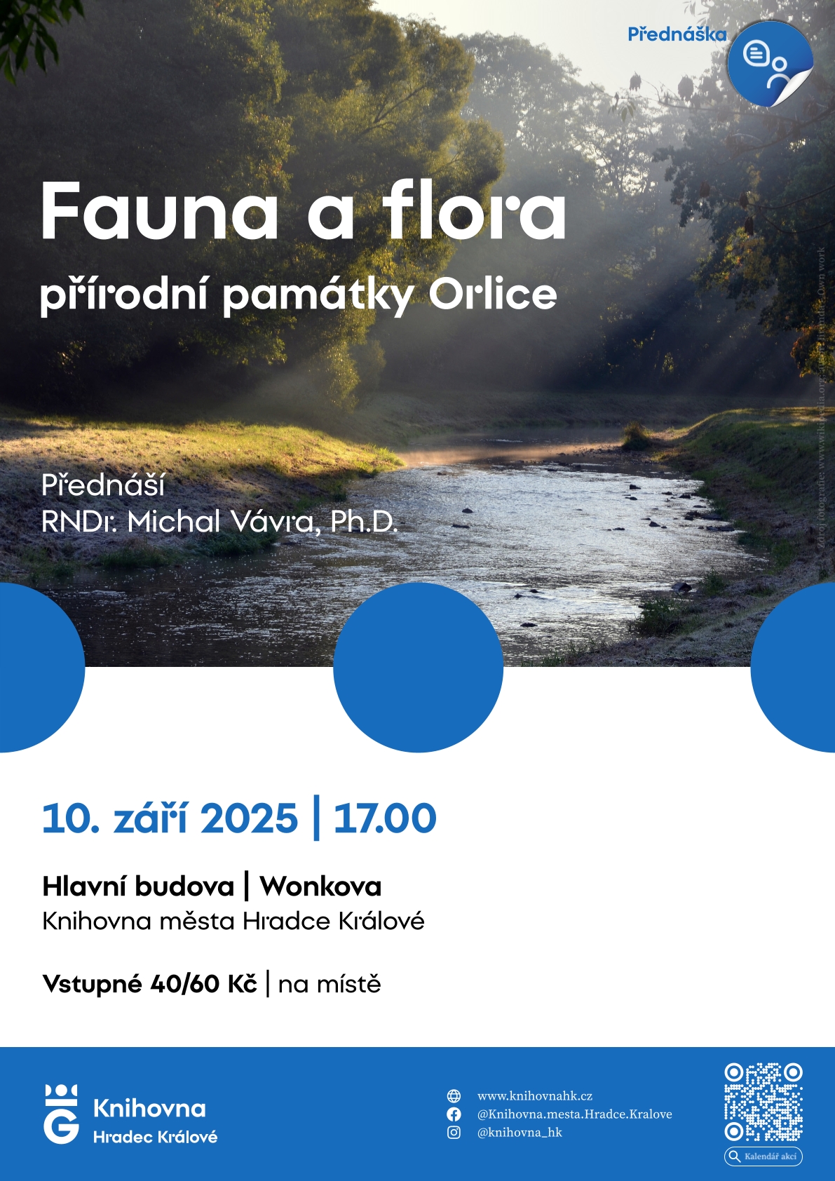 Fauna a flora přírodní památky Orlice
