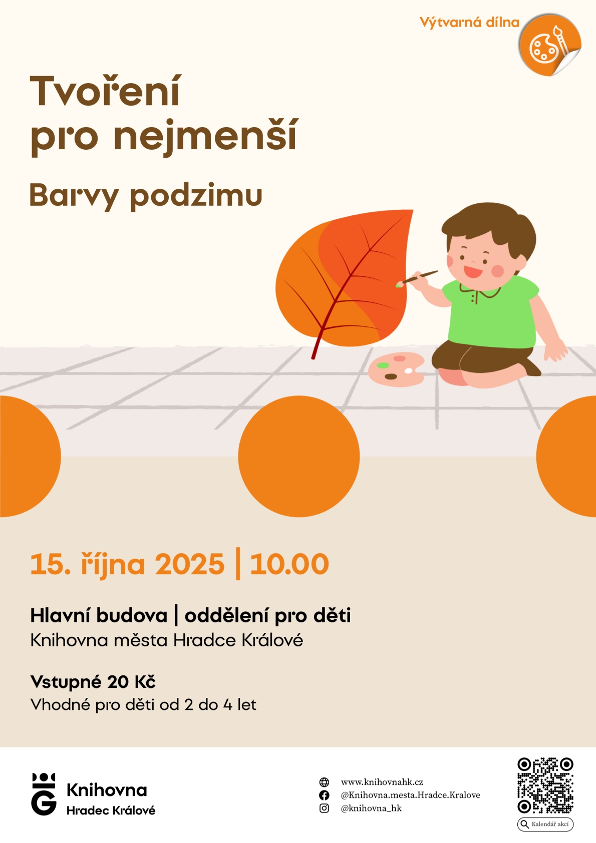 Tvoření pro nejmenší –  Barvy podzimu