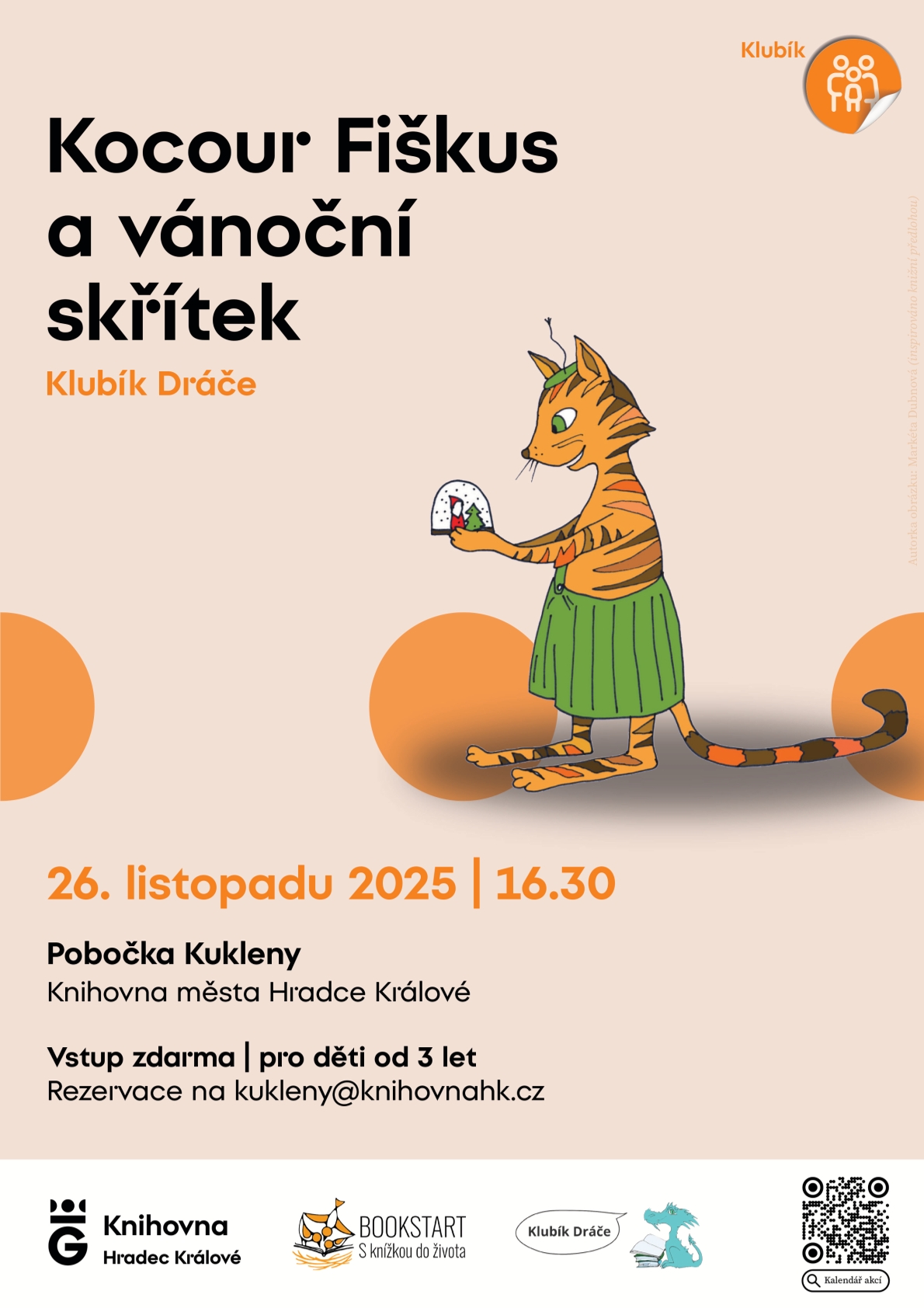 Klubík Dráče – Kocour Fiškus a vánoční skřítek