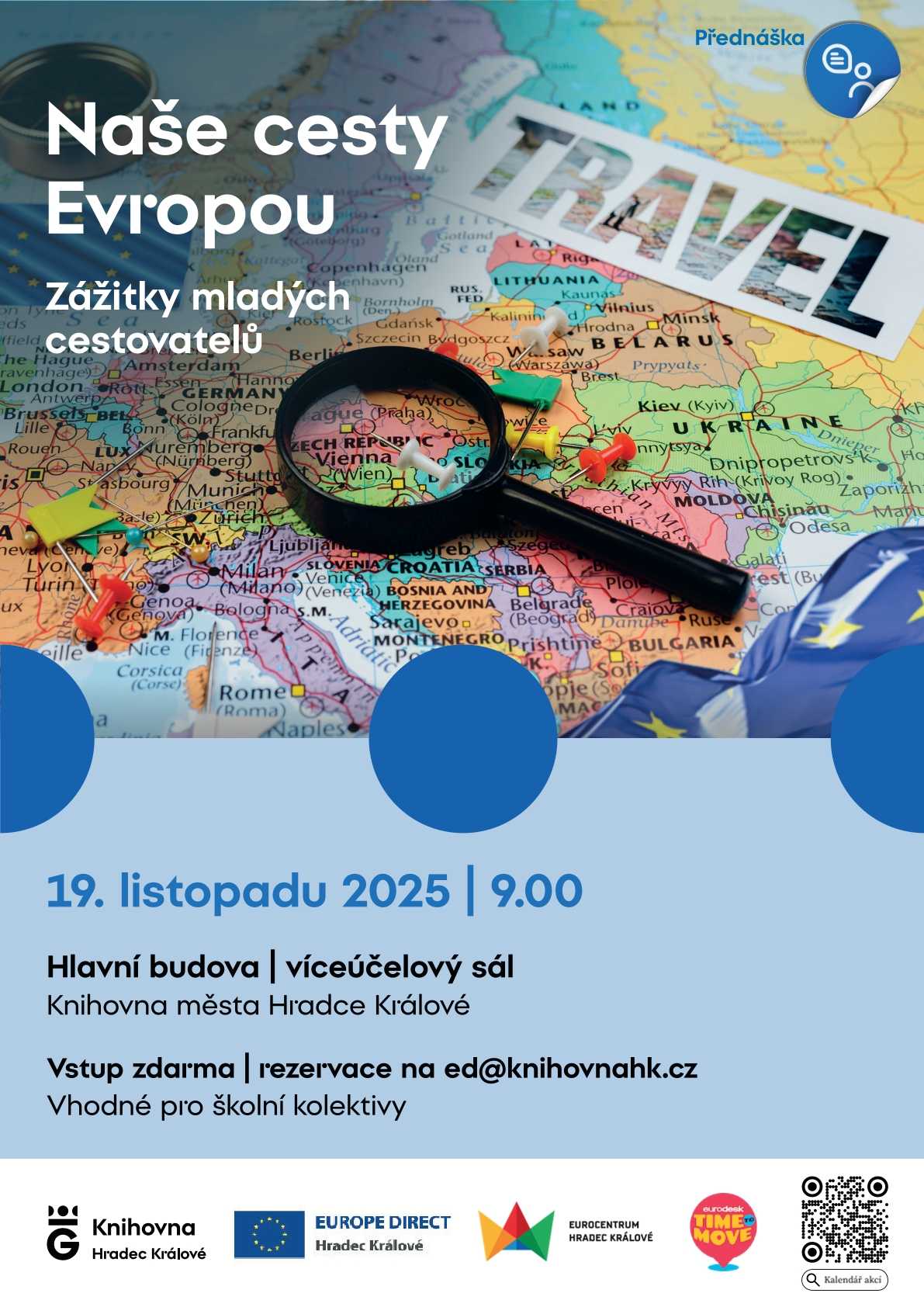  Naše cesty Evropou – Zážitky mladých cestovatelů