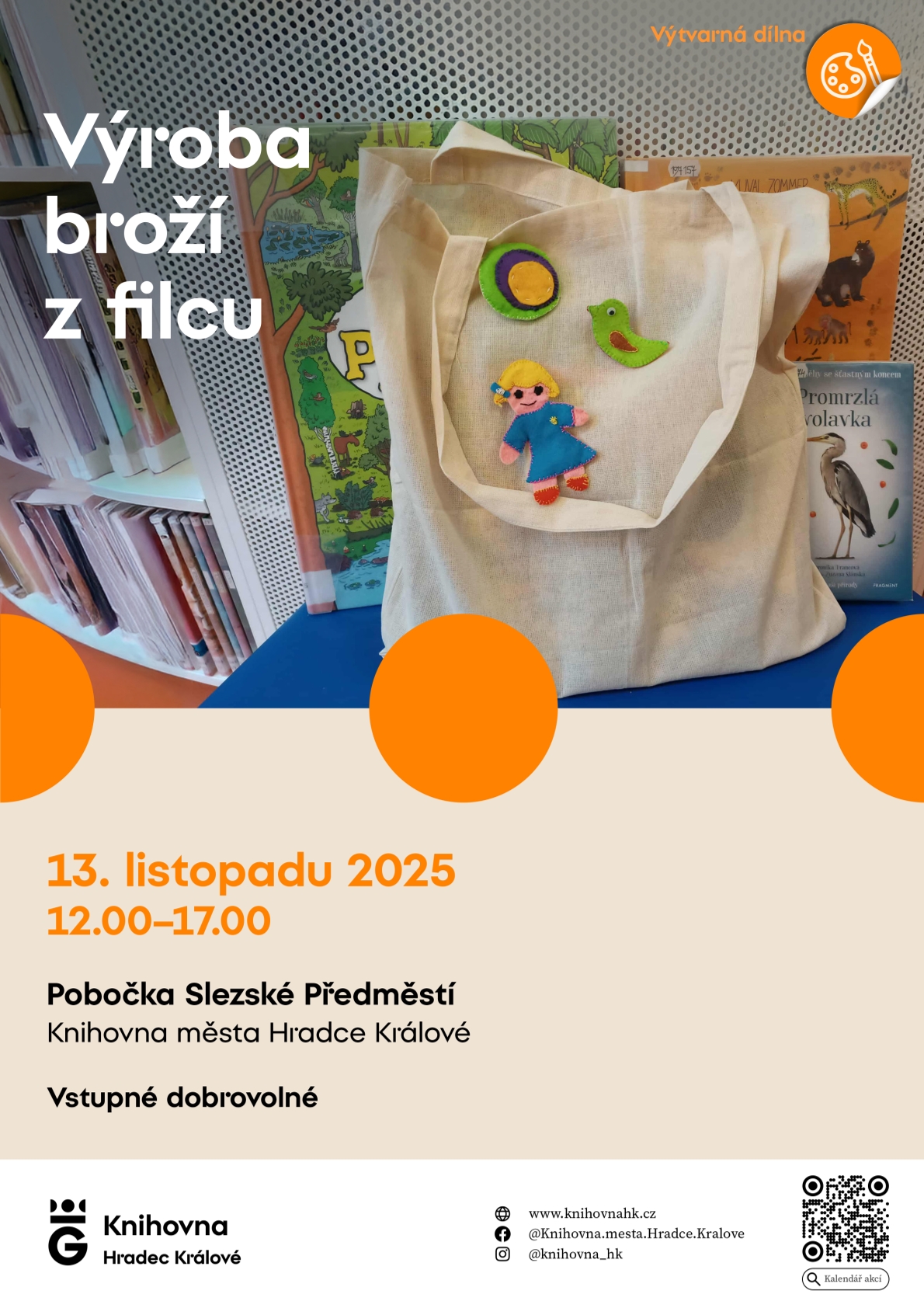 Výroba broží z filcu