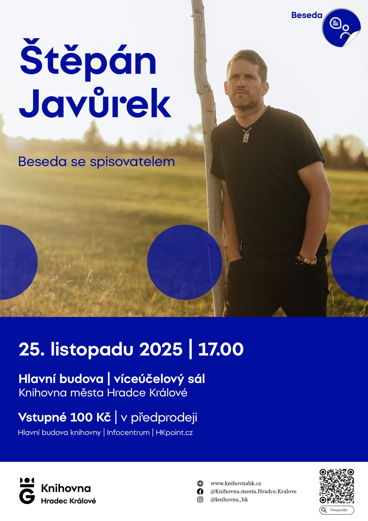 Štěpán Javůrek – Beseda se spisovatelem