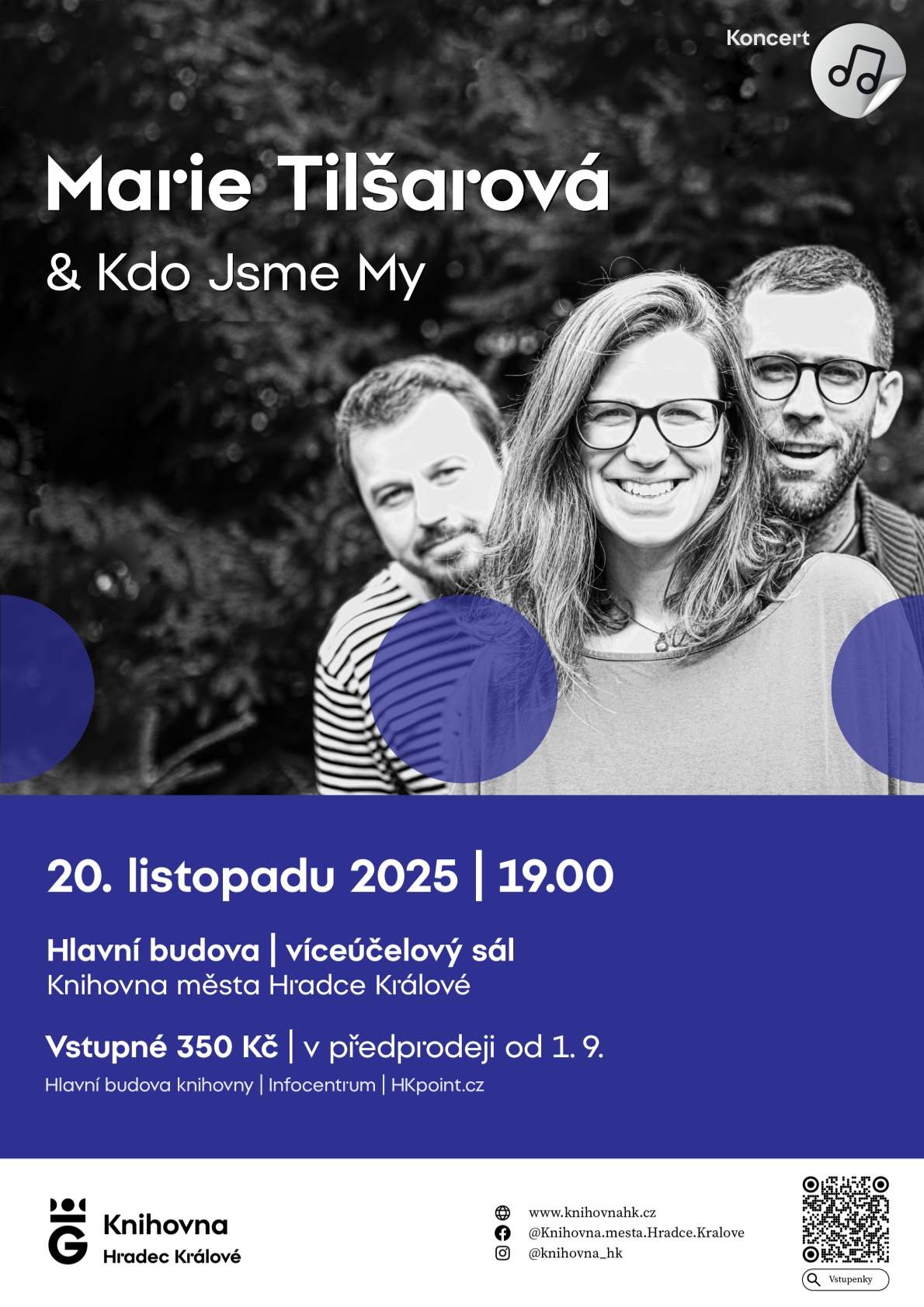 Marie Tilšarová s kapelou „& Kdo Jsme My“
